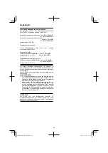 Preview for 26 page of HIKOKI DH 45ME Handling Instructions Manual