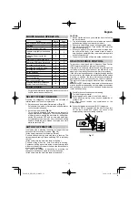 Preview for 11 page of HIKOKI DH12DD Handling Instructions Manual