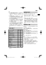 Preview for 19 page of HIKOKI DH12DD Handling Instructions Manual