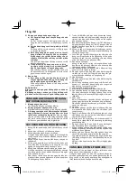 Preview for 32 page of HIKOKI DH12DD Handling Instructions Manual