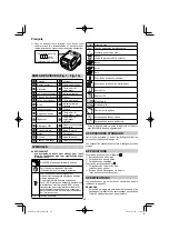 Preview for 28 page of HIKOKI DH18DPB Handling Instructions Manual