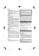 Preview for 32 page of HIKOKI DH18DPB Handling Instructions Manual