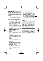 Preview for 41 page of HIKOKI DH18DPB Handling Instructions Manual