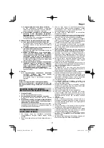 Preview for 127 page of HIKOKI DH18DPB Handling Instructions Manual