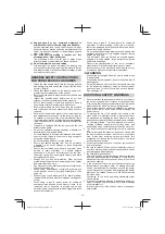 Preview for 10 page of HIKOKI G 1813DF Handling Instructions Manual