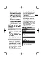 Preview for 15 page of HIKOKI H 41ME Handling Instructions Manual