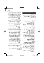 Preview for 18 page of HIKOKI H 50 Handling Instructions Manual