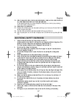 Preview for 37 page of HIKOKI M1808DA Handling Instructions Manual