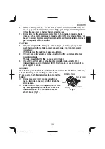 Preview for 39 page of HIKOKI M1808DA Handling Instructions Manual