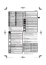 Preview for 49 page of HIKOKI M3612DA Handling Instructions Manual