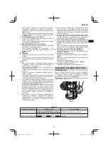 Preview for 53 page of HIKOKI M3612DA Handling Instructions Manual