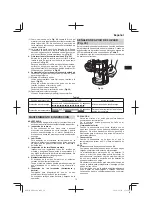 Preview for 79 page of HIKOKI M3612DA Handling Instructions Manual