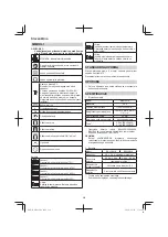 Preview for 216 page of HIKOKI M3612DA Handling Instructions Manual