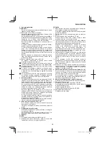 Preview for 219 page of HIKOKI M3612DA Handling Instructions Manual