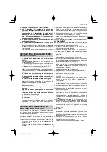 Preview for 25 page of HIKOKI NH 18DSL Handling Instructions Manual