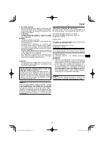 Preview for 83 page of HIKOKI NH 18DSL Handling Instructions Manual