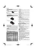 Preview for 98 page of HIKOKI NH 18DSL Handling Instructions Manual