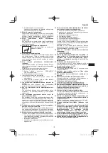 Preview for 179 page of HIKOKI NR 3675DD Handling Instructions Manual