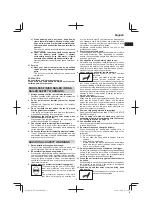 Preview for 3 page of HIKOKI NT 1850DBSL Handling Instructions Manual