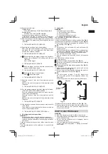 Preview for 13 page of HIKOKI NT 1850DBSL Handling Instructions Manual