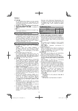 Preview for 66 page of HIKOKI NT 1850DBSL Handling Instructions Manual