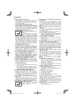 Preview for 76 page of HIKOKI NT 1850DBSL Handling Instructions Manual