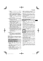 Preview for 113 page of HIKOKI NT 1850DBSL Handling Instructions Manual