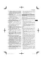 Preview for 115 page of HIKOKI NT 1850DBSL Handling Instructions Manual