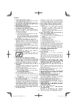 Preview for 150 page of HIKOKI NT 1850DBSL Handling Instructions Manual