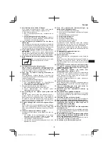 Preview for 167 page of HIKOKI NT 1850DBSL Handling Instructions Manual