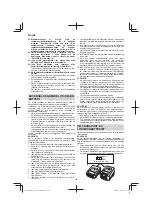 Preview for 168 page of HIKOKI NT 1850DBSL Handling Instructions Manual