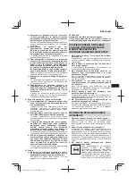 Preview for 199 page of HIKOKI NT 1850DBSL Handling Instructions Manual