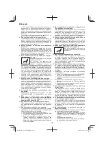 Preview for 200 page of HIKOKI NT 1850DBSL Handling Instructions Manual