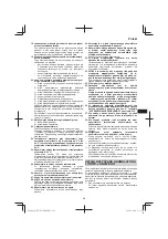 Preview for 221 page of HIKOKI NT 1850DBSL Handling Instructions Manual