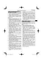 Preview for 41 page of HIKOKI R 18DB Handling Instructions Manual