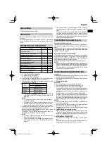 Preview for 9 page of HIKOKI R 36DA Handling Instructions Manual