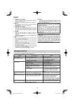 Preview for 10 page of HIKOKI R 36DA Handling Instructions Manual