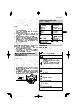 Preview for 31 page of HIKOKI R 36DA Handling Instructions Manual