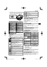 Preview for 49 page of HIKOKI R 36DA Handling Instructions Manual