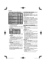 Preview for 50 page of HIKOKI R 36DA Handling Instructions Manual