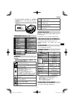 Preview for 65 page of HIKOKI R 36DA Handling Instructions Manual