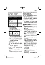 Preview for 95 page of HIKOKI R 36DA Handling Instructions Manual