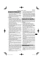 Preview for 97 page of HIKOKI R 36DA Handling Instructions Manual