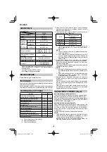 Preview for 100 page of HIKOKI R 36DA Handling Instructions Manual