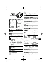 Preview for 105 page of HIKOKI R 36DA Handling Instructions Manual