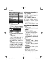 Preview for 106 page of HIKOKI R 36DA Handling Instructions Manual