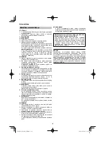 Preview for 112 page of HIKOKI R 36DA Handling Instructions Manual