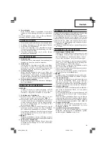 Preview for 11 page of HIKOKI SB 8V2 Handling Instructions Manual