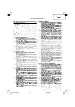 Preview for 19 page of HIKOKI SB 8V2 Handling Instructions Manual