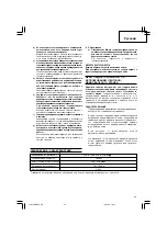 Preview for 45 page of HIKOKI SB 8V2 Handling Instructions Manual